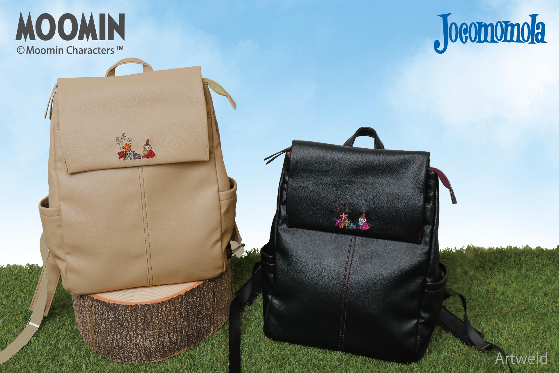 MOOMIN × Jocomomola（ホコモモラ）リトルミイとニョロニョロの特別なコレクションが登場！~世界中で愛される「ムーミン」とのコラボバッグ2型を10月8日（木）に発売